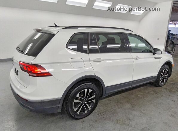 3VV1B7AX7NM083077 2022 VOLKSWAGEN TIGUAN White უკანა მარჯვენა