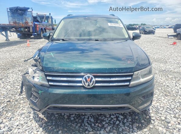 3VV1B7AX8JM019026 2018 VOLKSWAGEN TIGUAN Green წინა ხედი