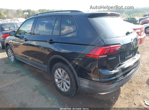 3VV1B7AX8JM068999 2018 VOLKSWAGEN TIGUAN Черный Задняя левая четверть