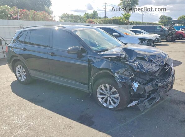 3VV1B7AX8LM054846 2020 VOLKSWAGEN TIGUAN Черный Передняя правая четверть