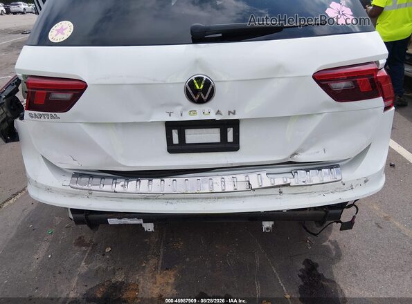 3VV1B7AX8NM037824 2022 VOLKSWAGEN TIGUAN White Вид спереду