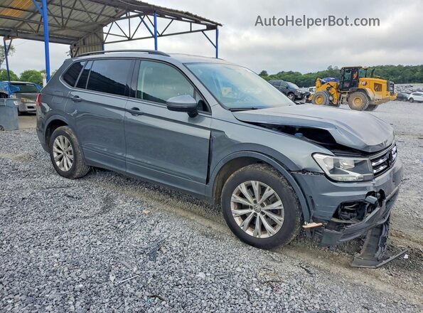 3VV1B7AX9JM079476 2018 VOLKSWAGEN TIGUAN Gray Przód prawy
