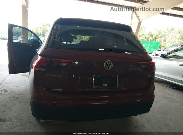 3VV1B7AX9JM104330 2018 VOLKSWAGEN TIGUAN Red 