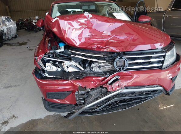 3VV1B7AX9JM104330 2018 VOLKSWAGEN TIGUAN Red 