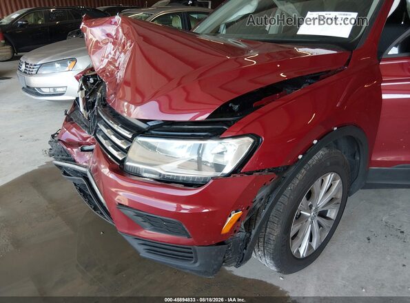 3VV1B7AX9JM104330 2018 VOLKSWAGEN TIGUAN Red 