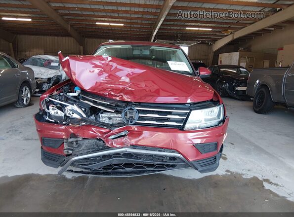 3VV1B7AX9JM104330 2018 VOLKSWAGEN TIGUAN Red Вид панелі приладів