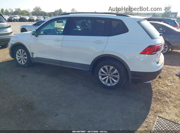 3VV1B7AX9KM110257 2019 VOLKSWAGEN TIGUAN White Հետևի ձախ