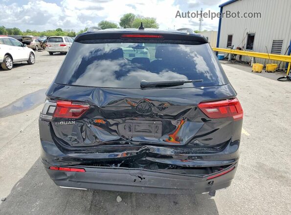 3VV1B7AX9MM086996 2021 VOLKSWAGEN TIGUAN Black Rear view