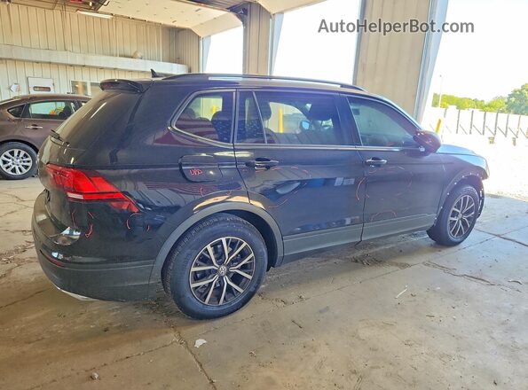 3VV1B7AX9MM132987 2021 VOLKSWAGEN TIGUAN Black Tył prawy