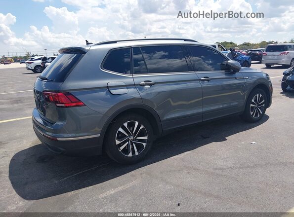 3VV1B7AX9NM021342 2022 VOLKSWAGEN TIGUAN Gray Trasero derecho