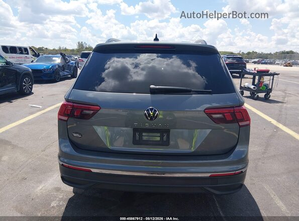 3VV1B7AX9NM021342 2022 VOLKSWAGEN TIGUAN Gray 