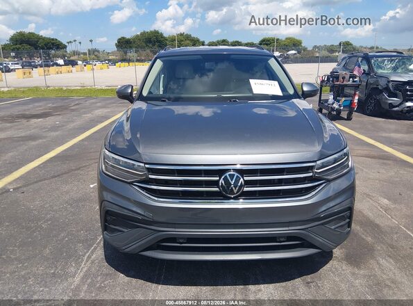 3VV1B7AX9NM021342 2022 VOLKSWAGEN TIGUAN Gray Vista del cuadro de instrumentos