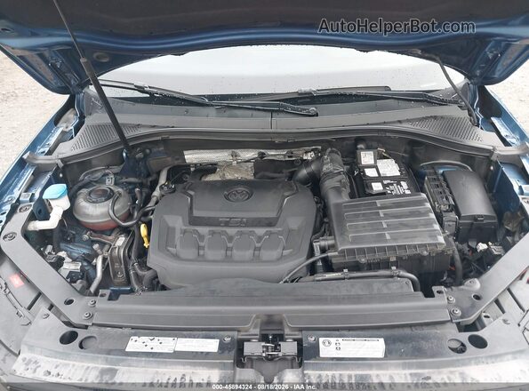 3VV2B7AX0JM110098 2018 VOLKSWAGEN TIGUAN Blue Вид ззаду