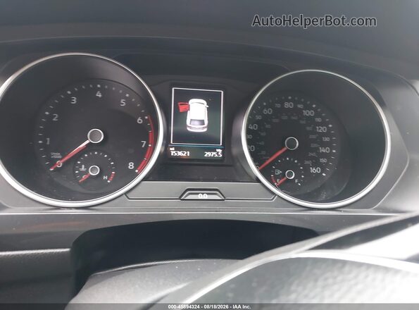 3VV2B7AX0JM110098 2018 VOLKSWAGEN TIGUAN Blue Вид задніх сидінь