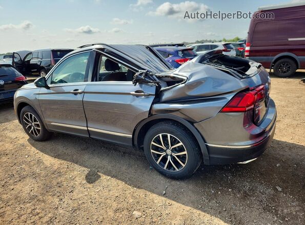 3VV2B7AX0MM015402 2021 VOLKSWAGEN TIGUAN Gray Rear left