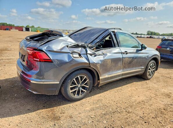 3VV2B7AX0MM015402 2021 VOLKSWAGEN TIGUAN Gray Rear right