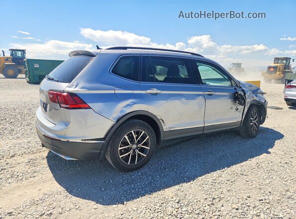 3VV2B7AX0MM058685 2021 VOLKSWAGEN TIGUAN Серебряный Задняя правая четверть