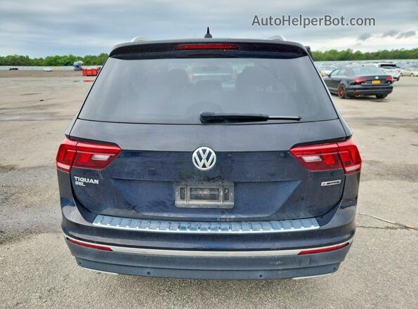 3VV2B7AX0MM125544 2021 VOLKSWAGEN TIGUAN Black უკანა ხედი