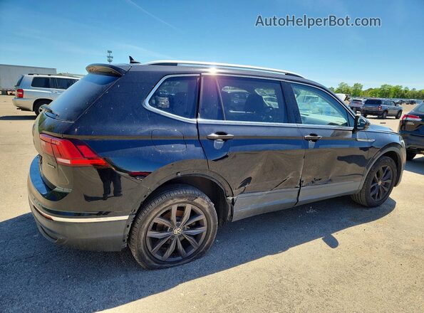 3VV2B7AX0NM037529 2022 VOLKSWAGEN TIGUAN Black Rear right