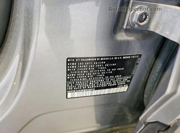 3VV2B7AX0RM036015 2024 VOLKSWAGEN TIGUAN Gray Вид наклейки з VIN-кодом