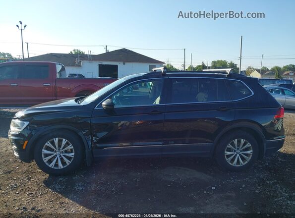 3VV2B7AX1JM123278 2018 VOLKSWAGEN TIGUAN Черный Панорамный вид салона 360°