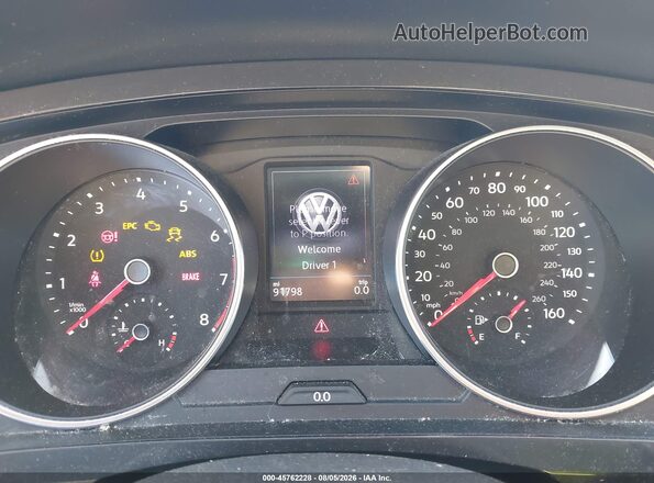 3VV2B7AX1JM123278 2018 VOLKSWAGEN TIGUAN Черный Вид задних сидений