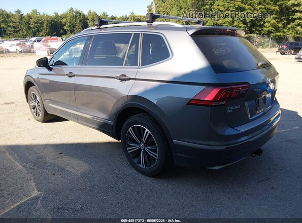 3VV2B7AX1JM206256 2018 VOLKSWAGEN TIGUAN Серый Задняя левая четверть