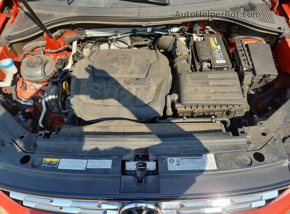 3VV2B7AX1KM033842 2019 VOLKSWAGEN TIGUAN Оранжевый Вид подкапотного пространства