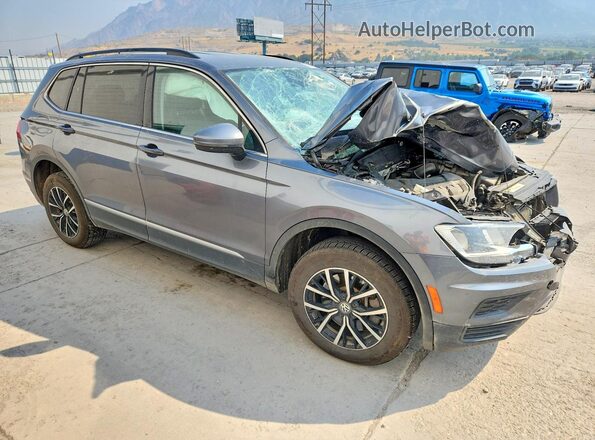 3VV2B7AX1MM086138 2021 VOLKSWAGEN TIGUAN Gray Առջևի աջ