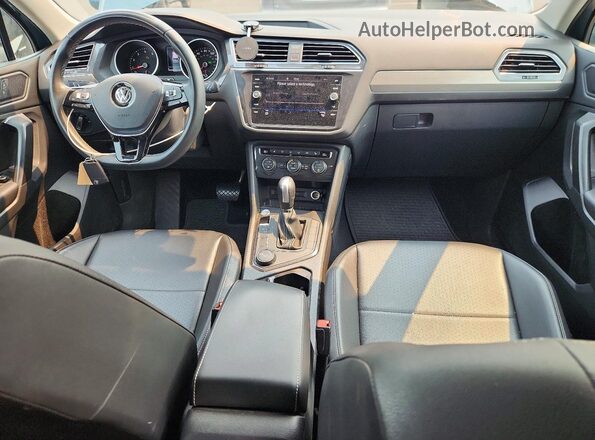 3VV2B7AX1MM127724 2021 VOLKSWAGEN TIGUAN Бирюзовый Вид панели приборов