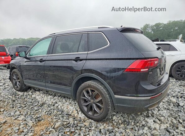 3VV2B7AX1NM063234 2022 VOLKSWAGEN TIGUAN Black Задня ліва чверть