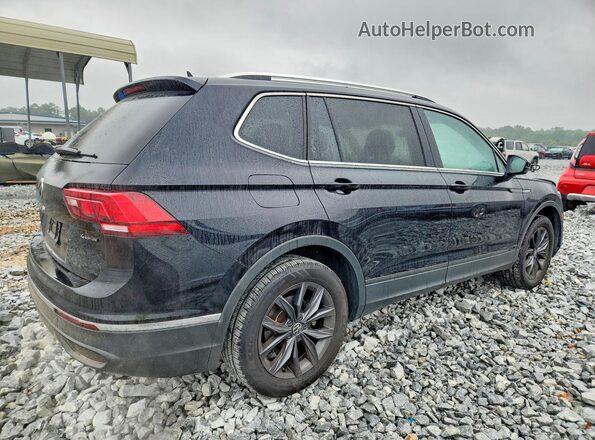 3VV2B7AX1NM063234 2022 VOLKSWAGEN TIGUAN Black Задня права чверть