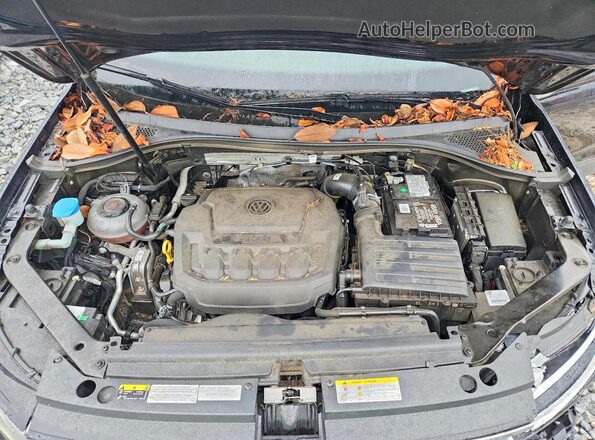 3VV2B7AX1NM063234 2022 VOLKSWAGEN TIGUAN Black Вид підкапотного простору