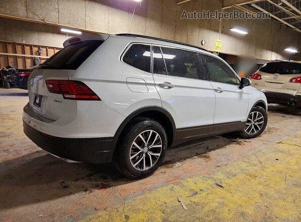 3VV2B7AX2KM038631 2019 VOLKSWAGEN TIGUAN Белый Задняя правая четверть