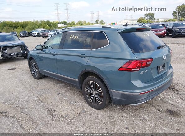 3VV2B7AX2KM094178 2019 VOLKSWAGEN TIGUAN Teal Rear left