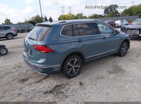 3VV2B7AX2KM094178 2019 VOLKSWAGEN TIGUAN Teal Rear right