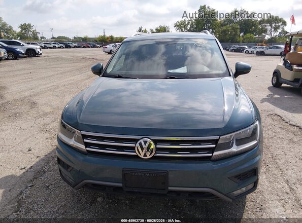3VV2B7AX2KM094178 2019 VOLKSWAGEN TIGUAN Teal Instrument cluster view