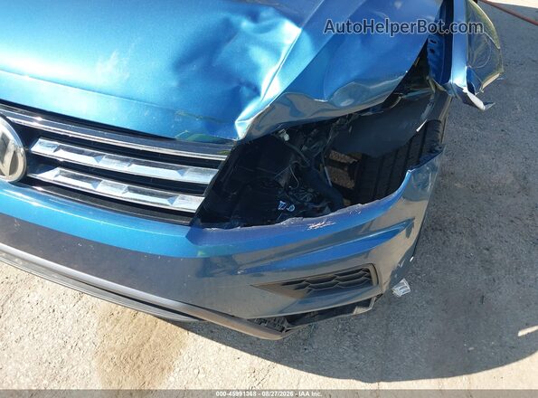 3VV2B7AX2KM137899 2019 VOLKSWAGEN TIGUAN Синий 