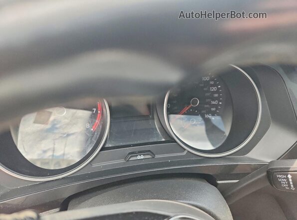3VV2B7AX2LM063885 2020 VOLKSWAGEN TIGUAN Black Instrument cluster view