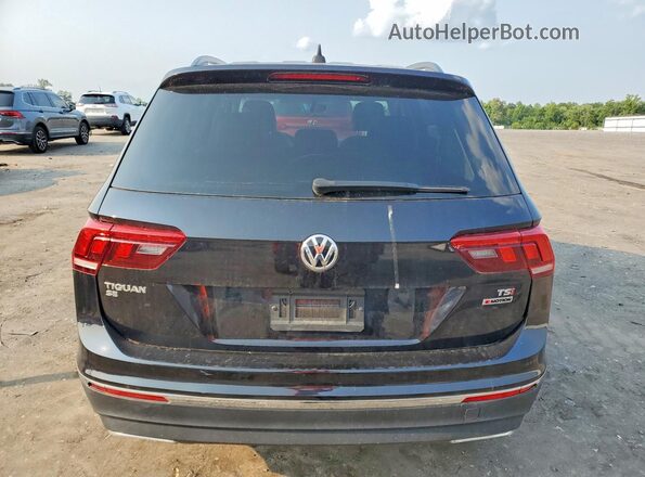 3VV2B7AX2LM154011 2020 VOLKSWAGEN TIGUAN Black უკანა ხედი