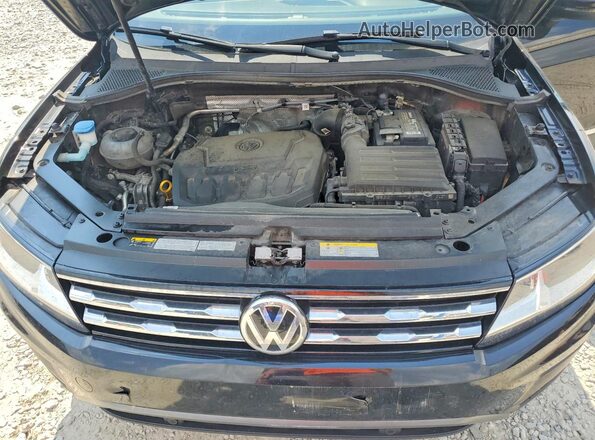 3VV2B7AX2MM033710 2021 VOLKSWAGEN TIGUAN Black Вид підкапотного простору