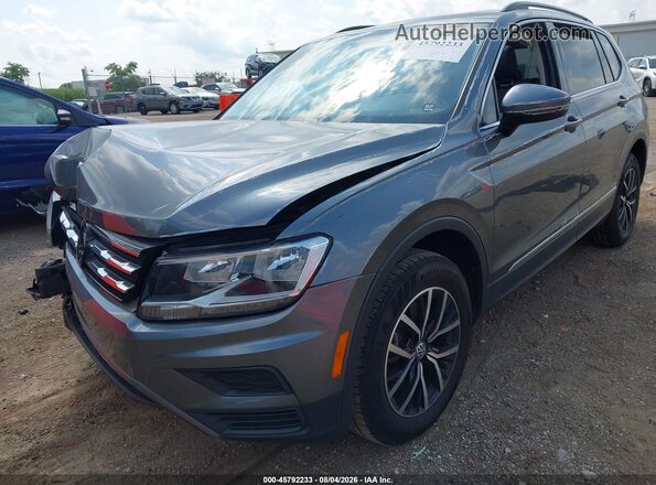 3VV2B7AX2MM092773 2021 VOLKSWAGEN TIGUAN Black Դիմացի տեսք