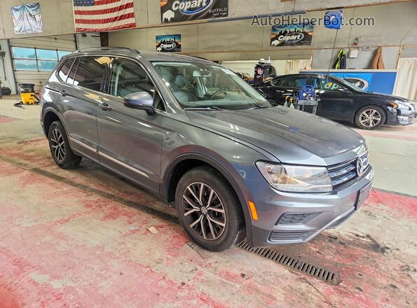 3VV2B7AX2MM095978 2021 VOLKSWAGEN TIGUAN Gray Передня права чверть