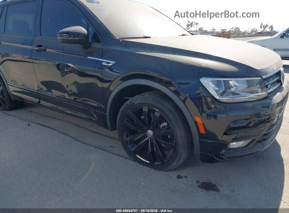 3VV2B7AX2MM110642 2021 VOLKSWAGEN TIGUAN Black Դիմացի տեսք