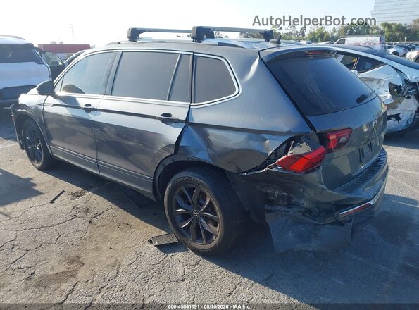 3VV2B7AX2NM014592 2022 VOLKSWAGEN TIGUAN Gray Trasero izquierdo