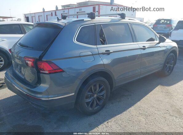 3VV2B7AX2NM014592 2022 VOLKSWAGEN TIGUAN Gray Trasero derecho