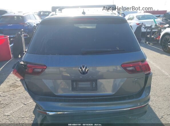 3VV2B7AX2NM014592 2022 VOLKSWAGEN TIGUAN Gray 