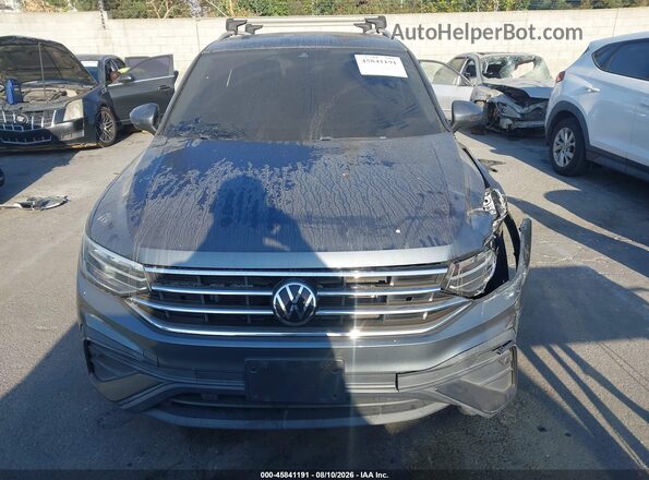 3VV2B7AX2NM014592 2022 VOLKSWAGEN TIGUAN Gray 