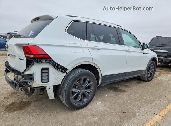 3VV2B7AX2NM101246 2022 VOLKSWAGEN TIGUAN Белый Задняя правая четверть