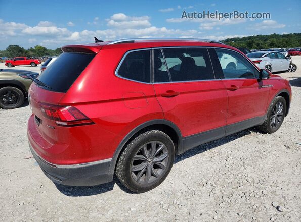3VV2B7AX2NM125269 2022 VOLKSWAGEN TIGUAN Красный Задняя правая четверть